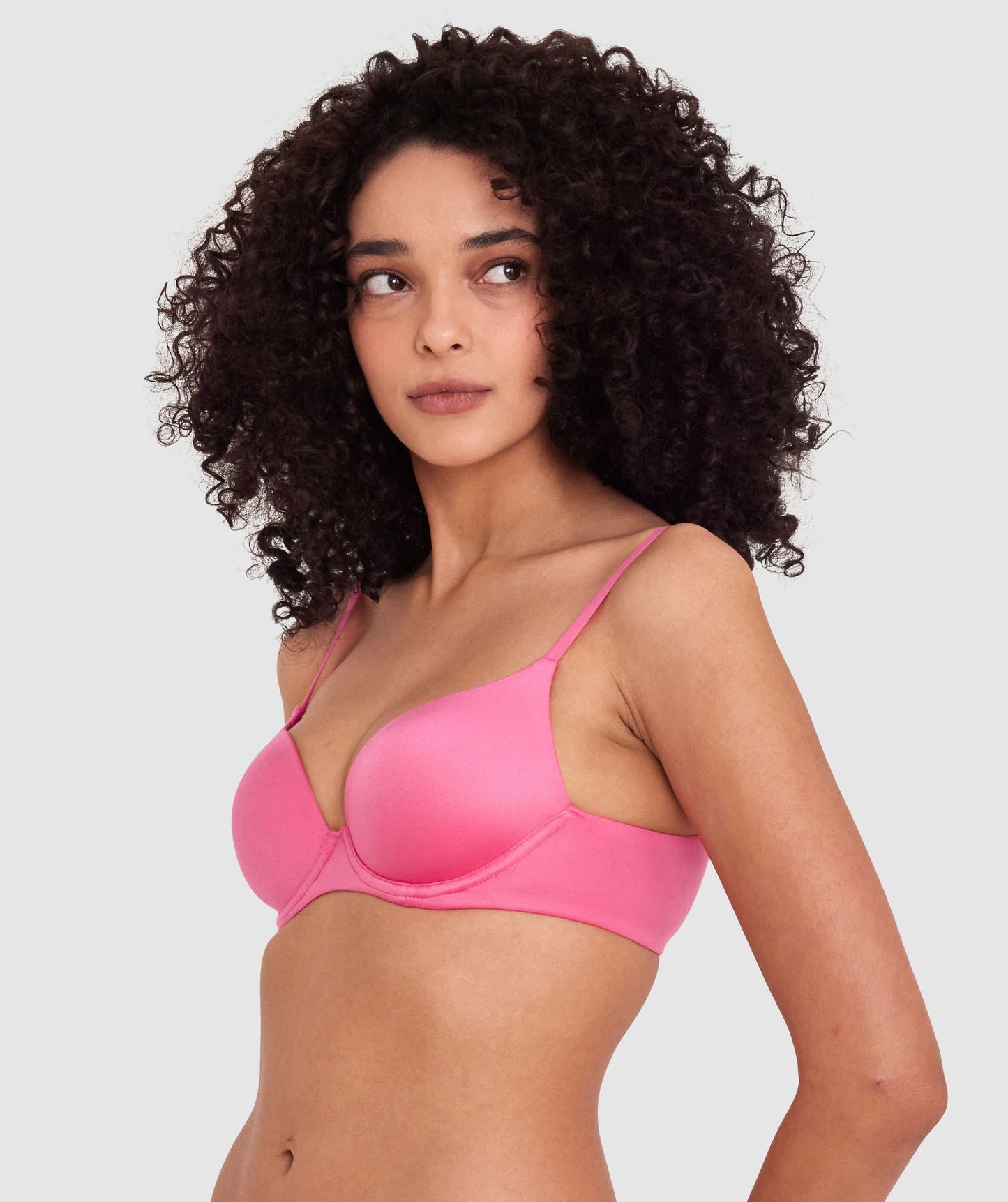 Body Bliss Contour Plunge Bra - Rose
