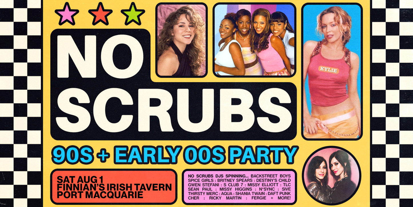 NO SCRUBS: 90s + Early 00s Party
