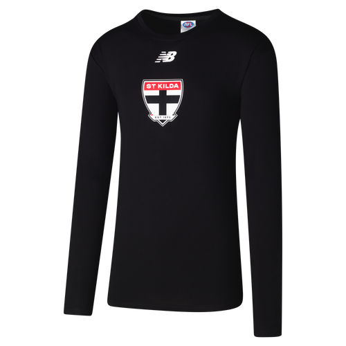 New Balance Saints Crest LS Tee - Black