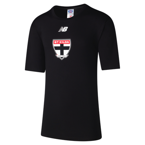 New Balance St Kilda Crest Tee - Black
