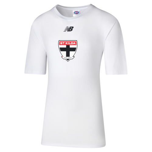 New Balance St Kilda Crest Tee - White