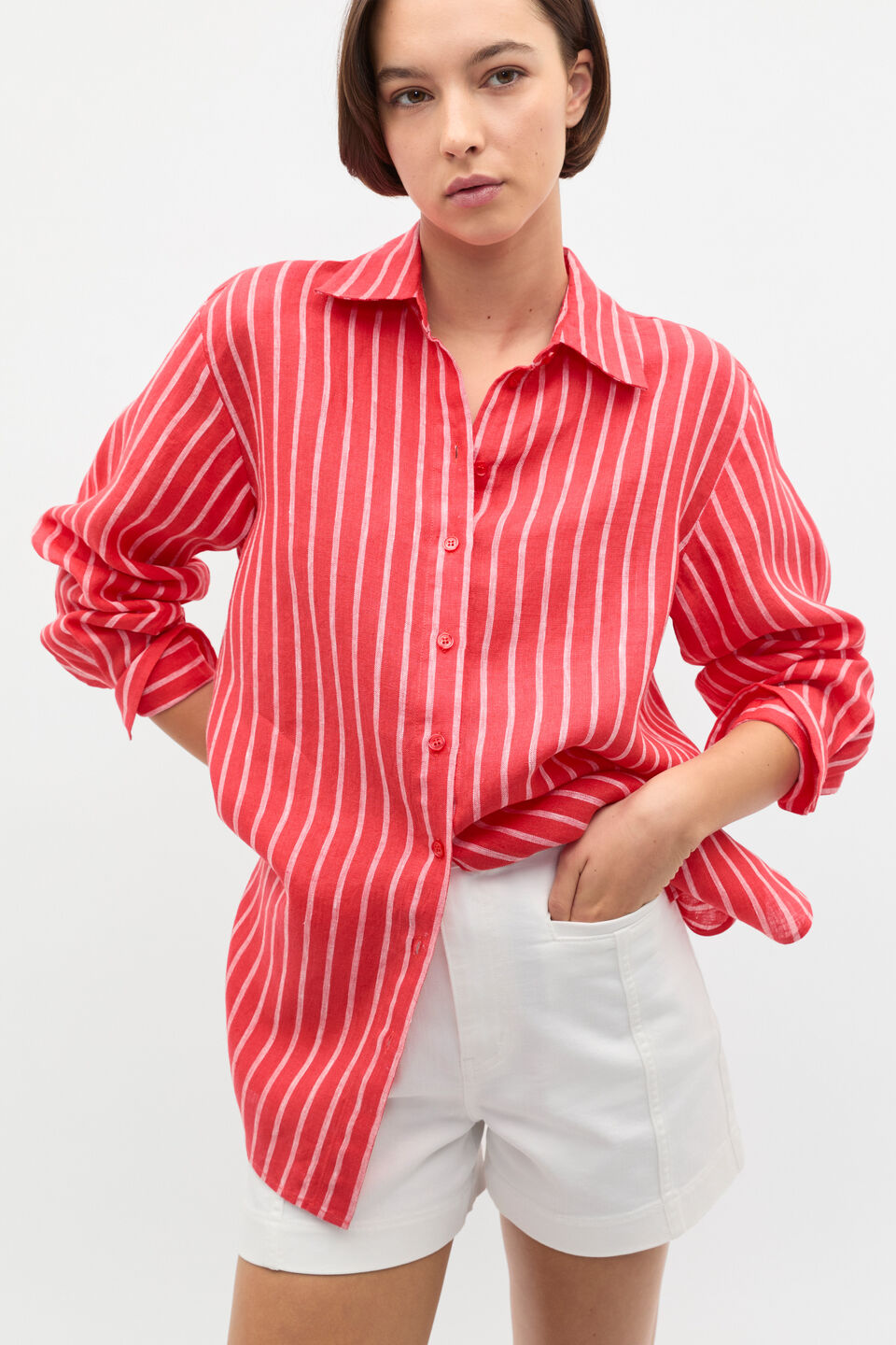 Linen Oversized Shirt