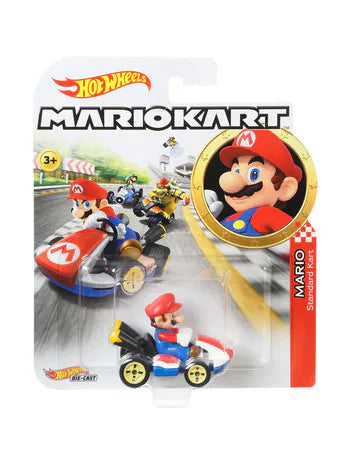 Hot Wheels Mario Kart Replica Diecast Vehicles, Assorted