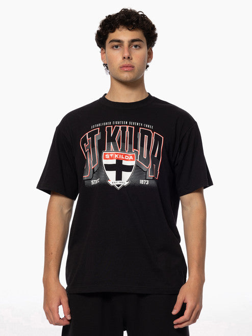 St Kilda Mens Wordmark Tee