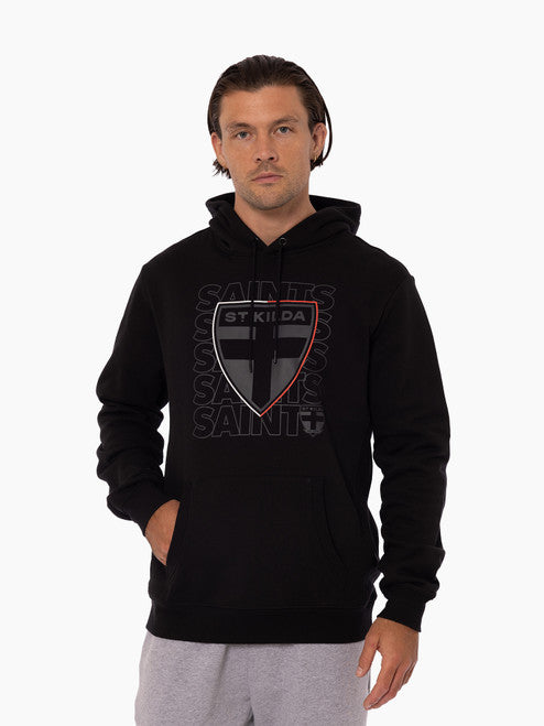 St Kilda Men's Two-Tone Logo Hood