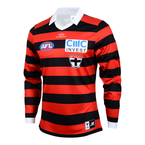 2025 NB Heritage Stripe Guernsey LS - Adults