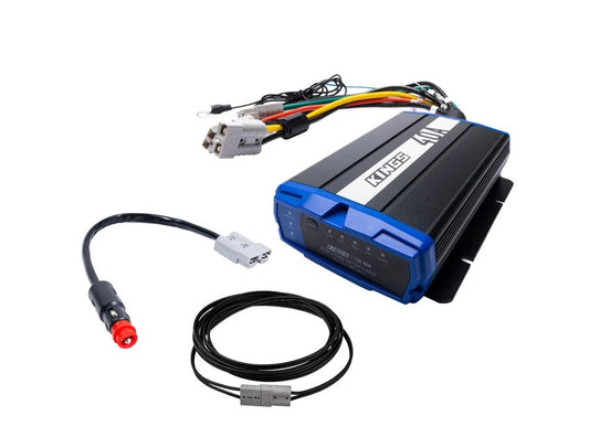 Kings 40A DCDC Charger + 6m Extension Lead + Quick-Connect to Cigarette Plug Adapter